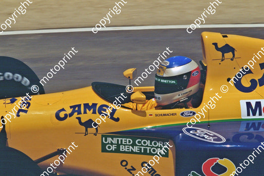 19 Michael Schumacher Benetton B191B 07716 (courtesy Roger Swan) (6)