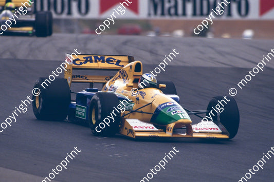 19 Michael Schumacher Benetton B191B 07765 (courtesy Roger Swan) (2)