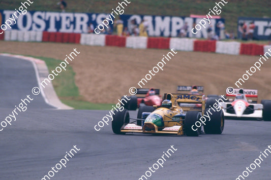19 Michael Schumacher Benetton B191B 07767 (courtesy Roger Swan) (2)