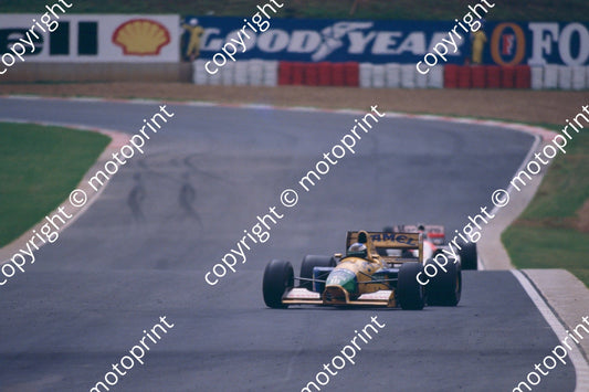 19 Michael Schumacher Benetton B191B 07767 (courtesy Roger Swan) (3)