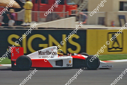 1 Ayrton Senna McLaren MP4-6b 07718 (no sale, contact website for quote on bigger MB version and prints A3 and larger)(6)