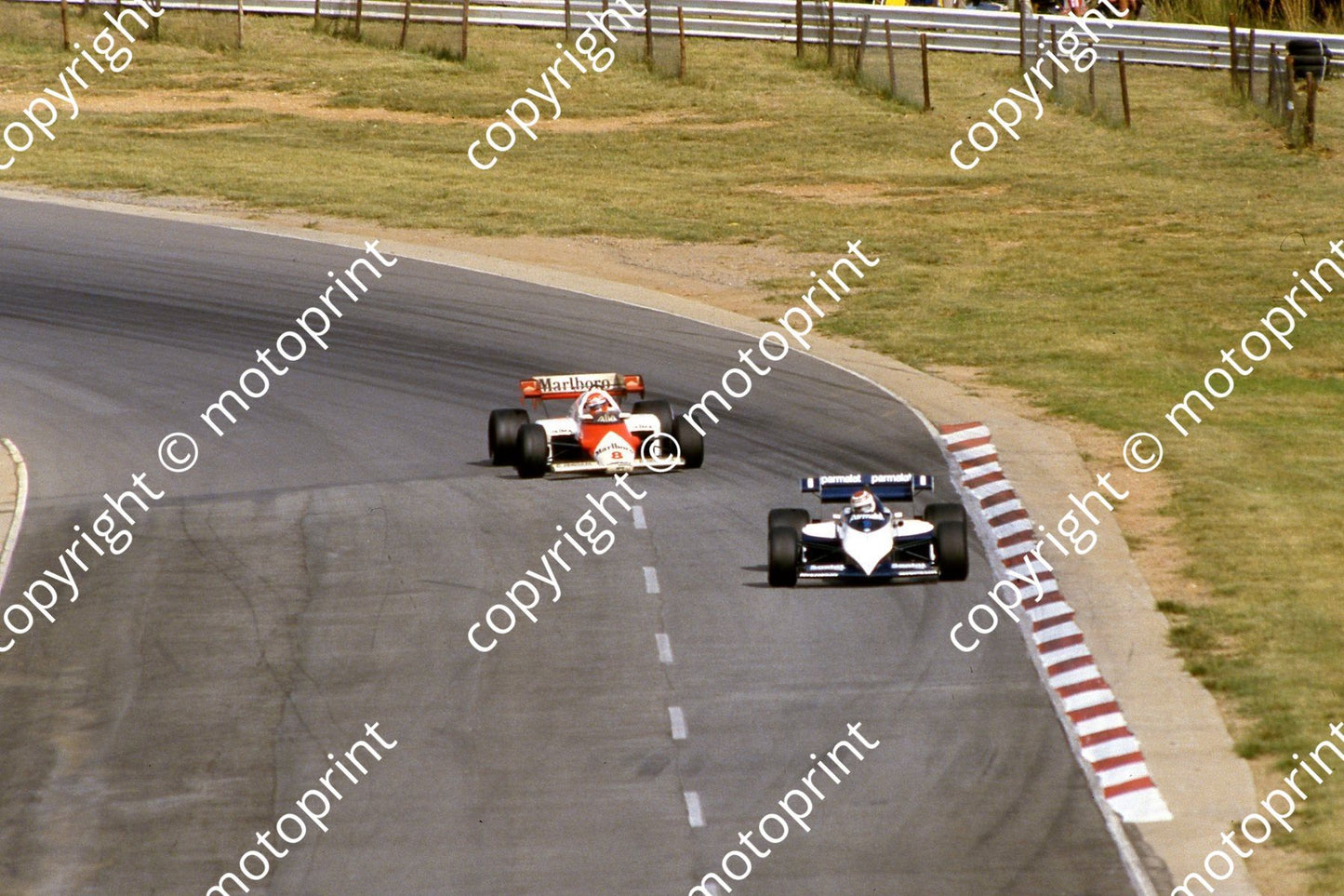 1 Nelson Piquet Brabham BT53 8 Niki Lauda McLaren MP4-2 (courtesy Roger Swan) (1)
