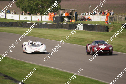 1 Jay Esterer Chinook Chev 3 Jeremy Cottingham Ferrari 250LM practice  (22)