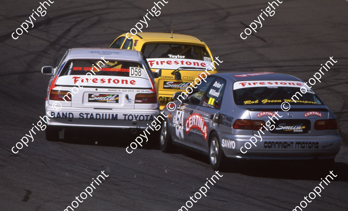 2000 Kya Midas 54 Delon Williams Ballade 160iS 58 M Benjamin Conquest 69 Stephen Taylor Corsa  (Watling Photo)218