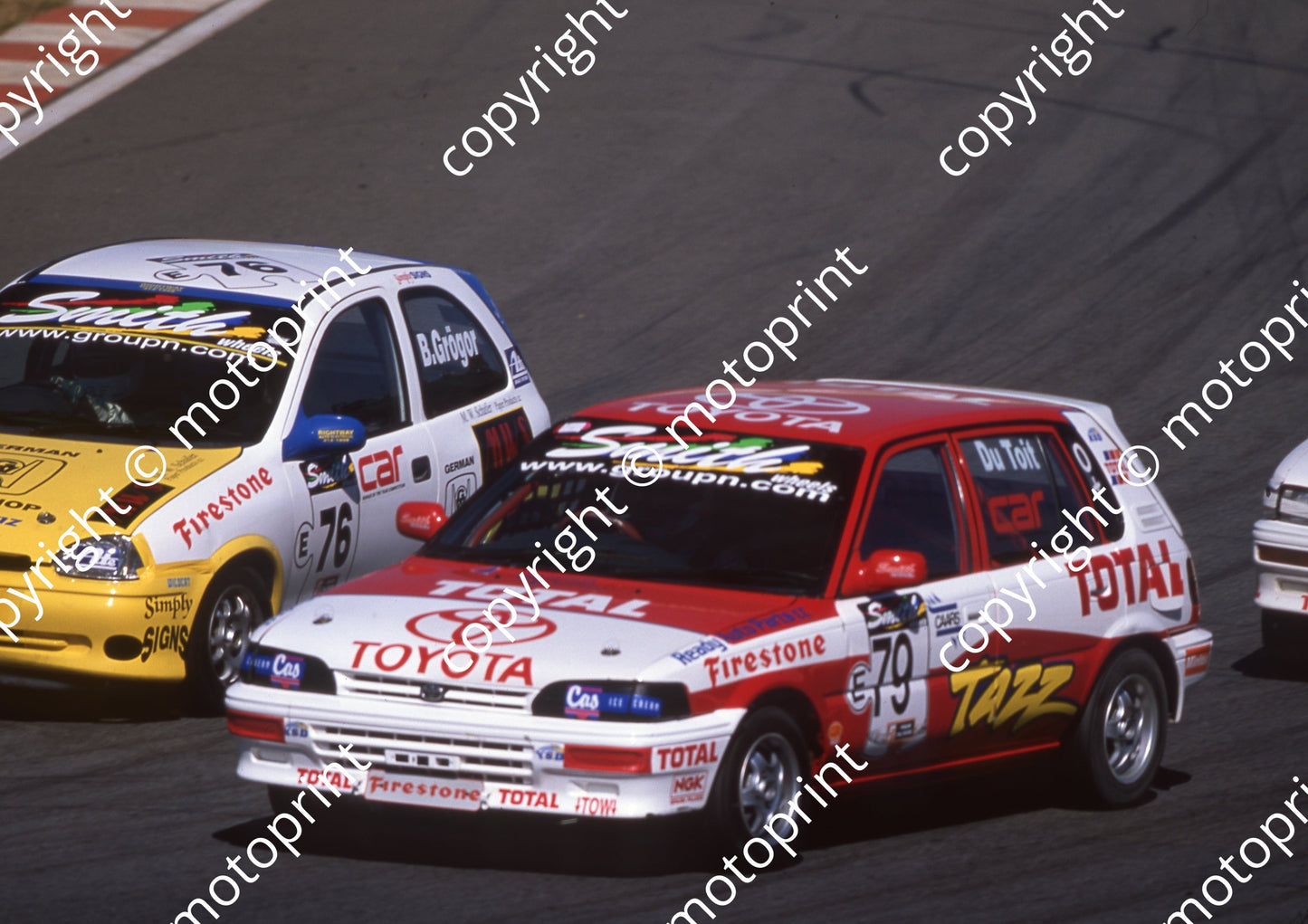 2000 Kya Midas 79 Etienne du Toit Tazz 76 Bert Grogor Corsa 130i (Watling Photo)