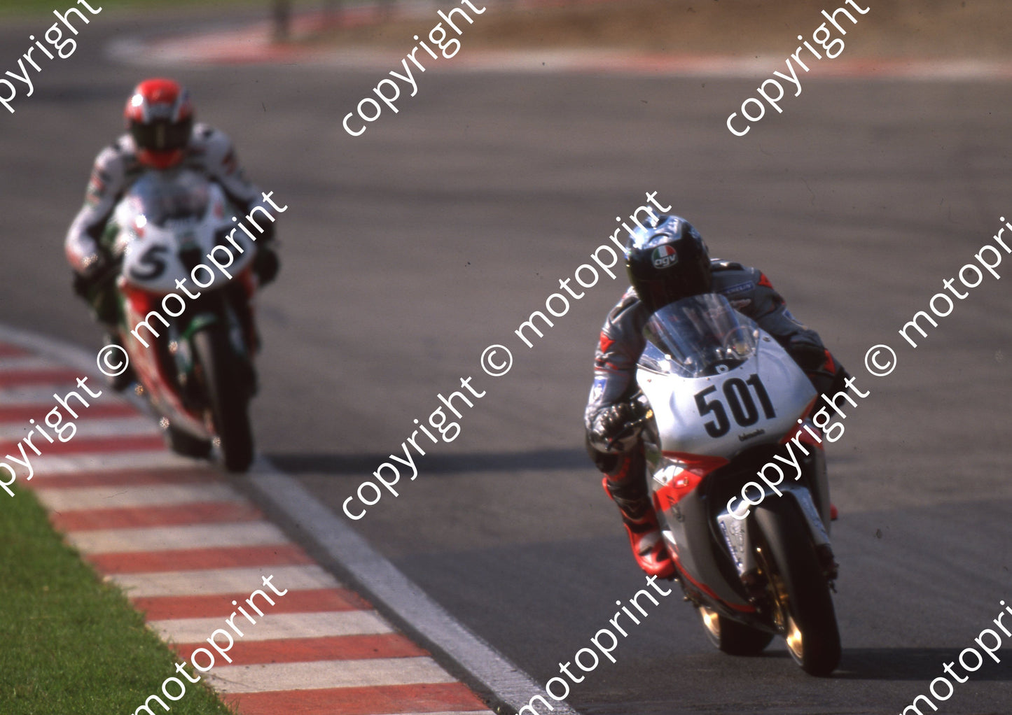 2000 Kya SBK 501 Anthony Gobert Bimota Simon Crafar Honda (Watling Photo)
