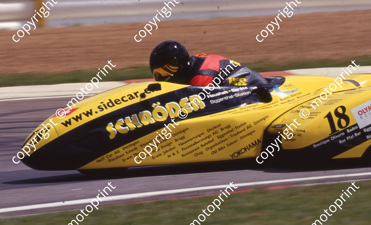 2000 Kya SBK sidecar 18 Peter Schroder Mike Heilbig Suzuki (Watling Photo) (8)