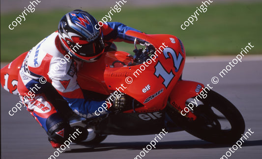 2000 Phakisa SA GP 125 12 Randy de Puniet Aprilia (Colin Watling Photographic)  (2)