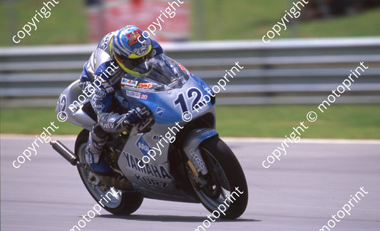 2000 Phakisa SA GP 250 12 Mike Baldinger Yamaha (Colin Watling Photographic) (3)