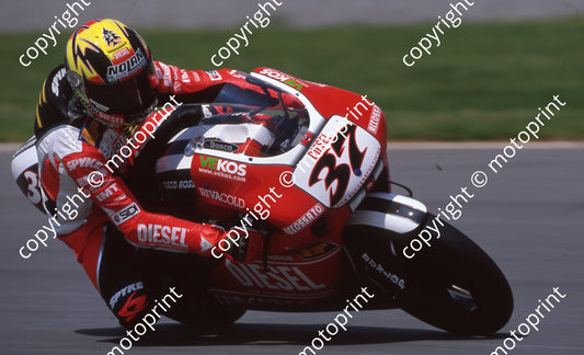2000 Phakisa SA GP 250 37 Luca Boscoscuro Aprilia (Colin Watling Photographic)