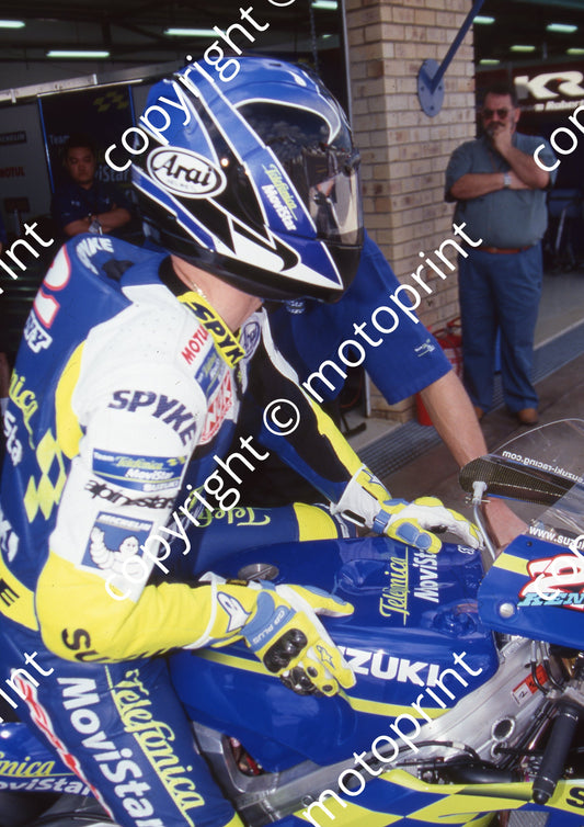 2000 Phakisa SA GP 500 2 Kenny Roberts Suzuki 6th (Colin Watling Photographic) (7)