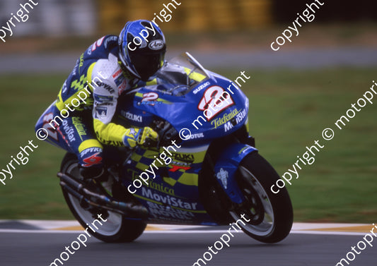 2000 Phakisa SA GP 500 2 Kenny Roberts jnr Suzuki (Colin Watling Photographic) (2)