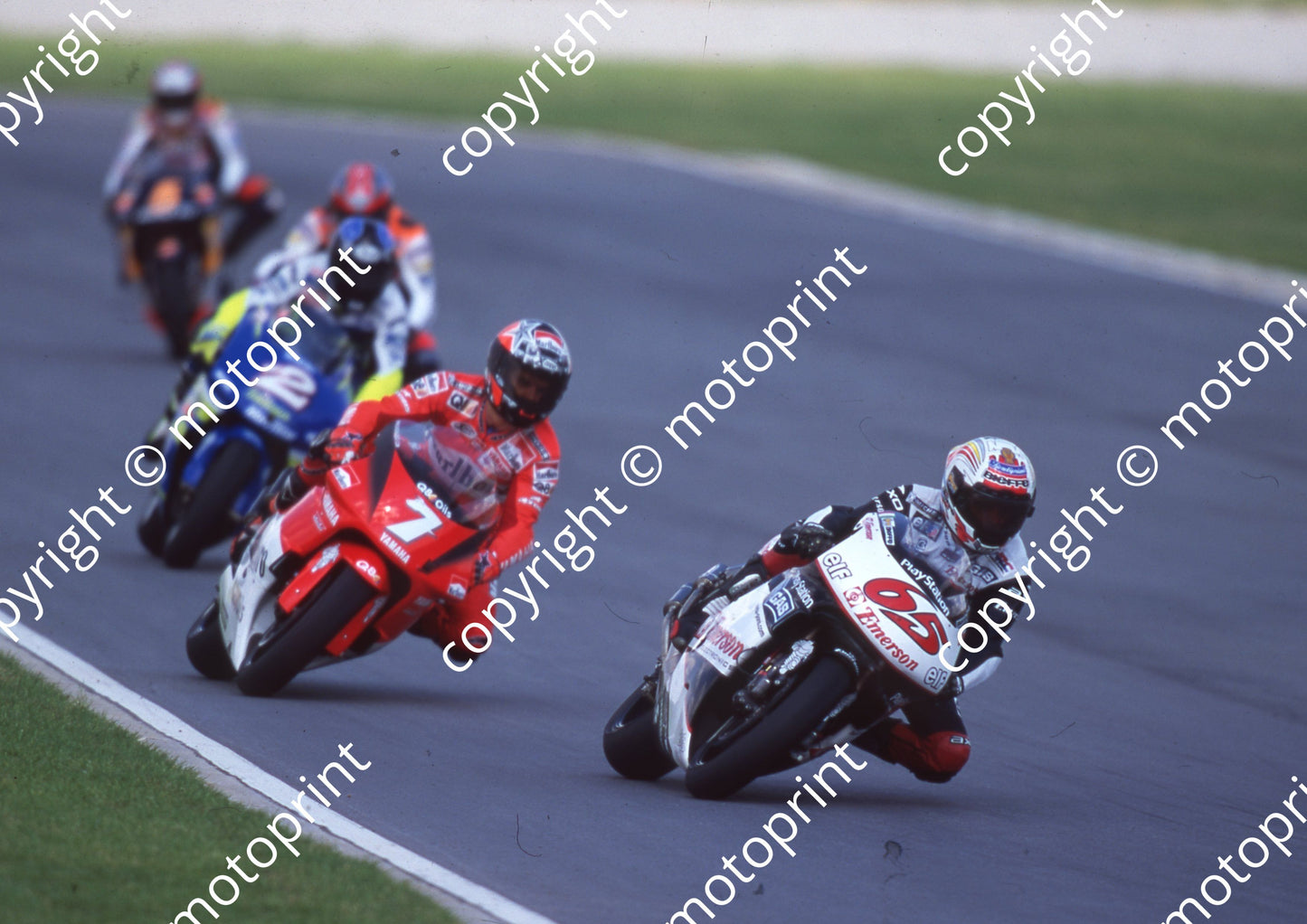 2000 Phakisa SA GP 500 65 Loris Capirossi Honda 7 Carlos Checa Yamaha (Colin Watling Photographic)  (4)