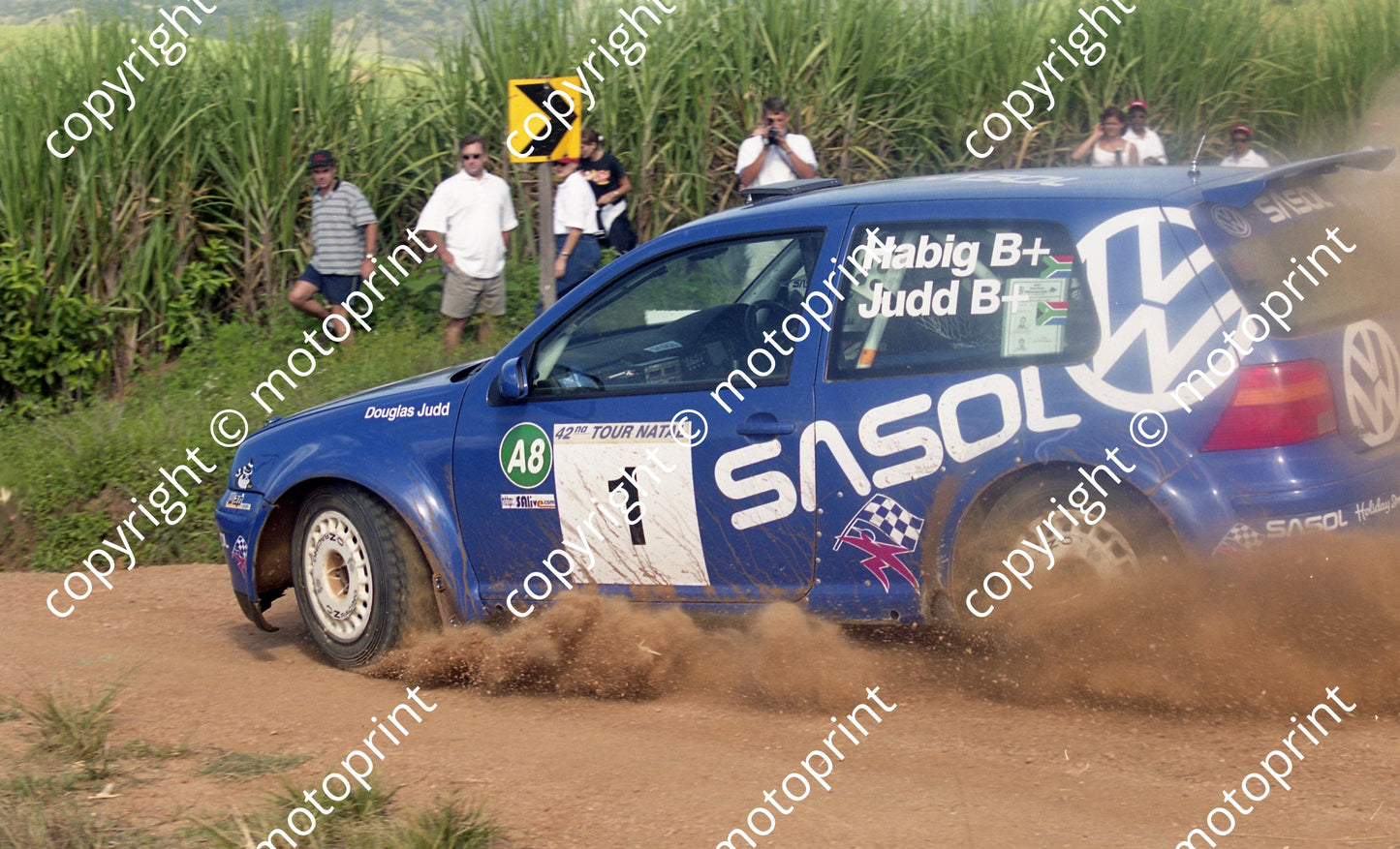 2000 Tour Natal Rally 1 Jan Habig Douglas Judd Golf (Watling Photo)  (8)