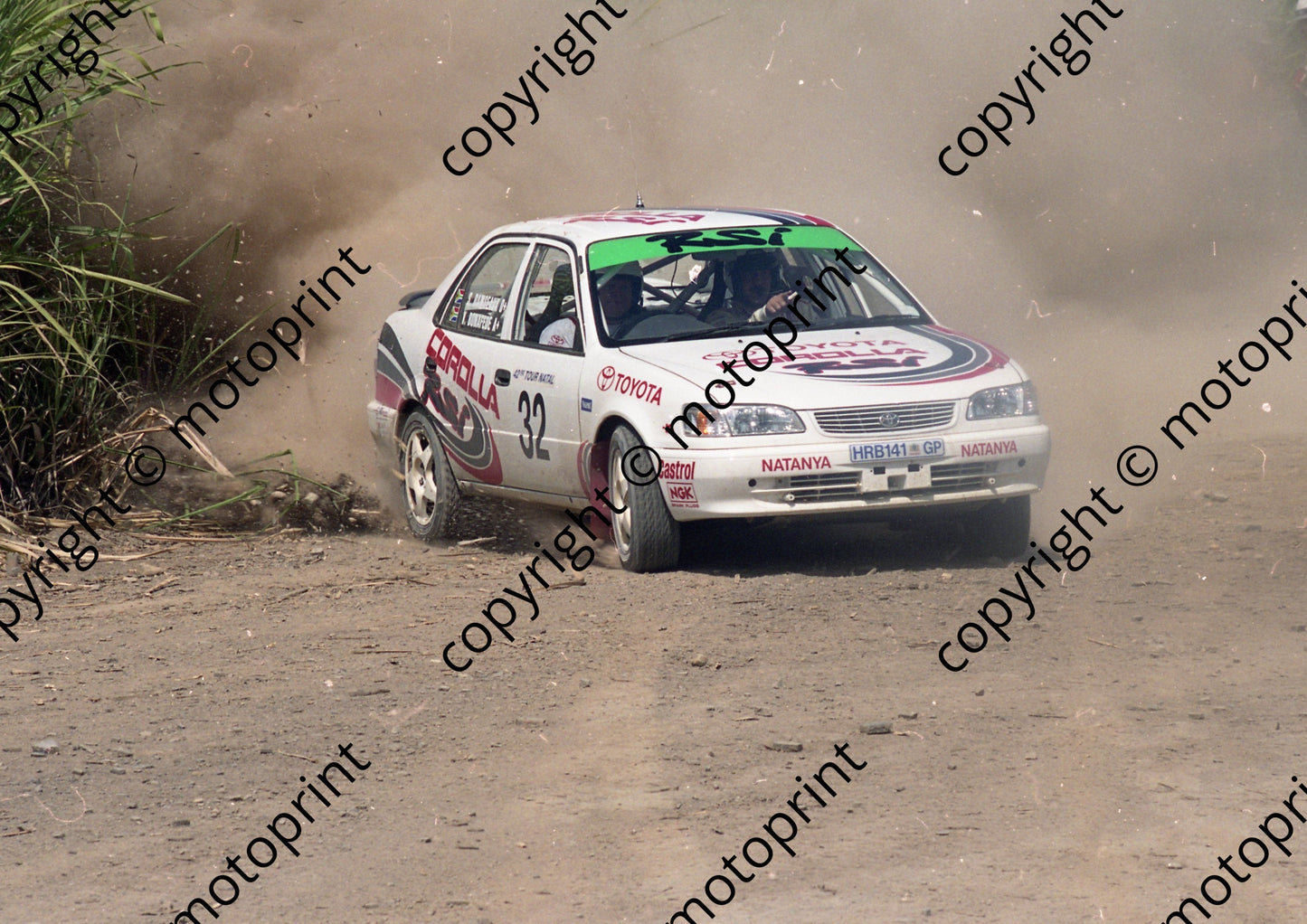 2000 Tour Natal Rally 32 Serge Damseaux Vito Bonafede Toyota (Watling Photo) (1)