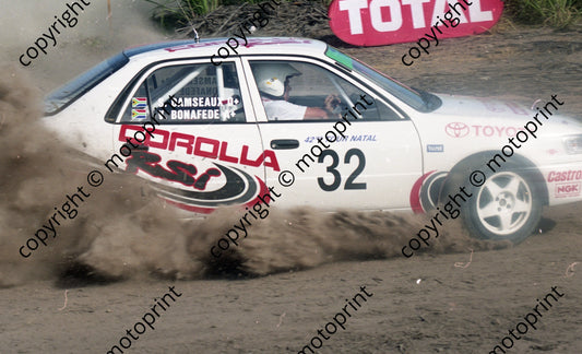 2000 Tour Natal Rally 32 Serge Damseaux Vito Bonafede Toyota (Watling Photo) (12)