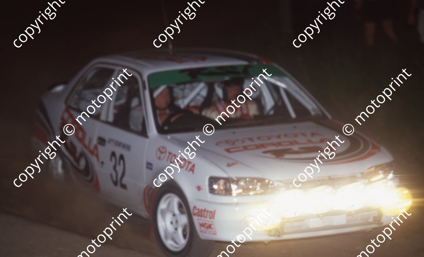 2000 Tour Natal Rally 32 Serge Damseaux, Vito Bonafede Toyota (Colin Watling Photographic) (78)