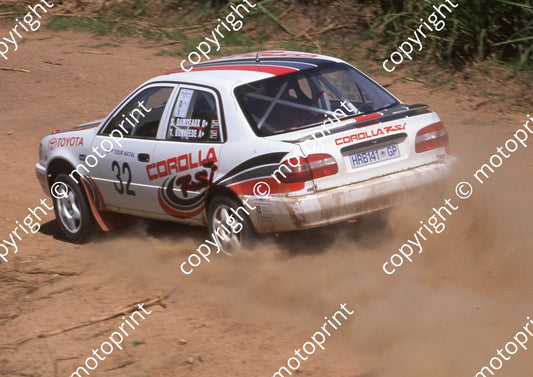 2000 Tour Natal Rally 32 Serge Damseaux, Vito Bonafede Toyota (Colin Watling Photographic) (79)