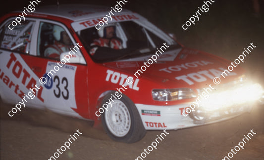 2000 Tour Natal Rally 33 Etienne Lourens, Robert Paisley Toyota (Colin Watling Photographic) (20)