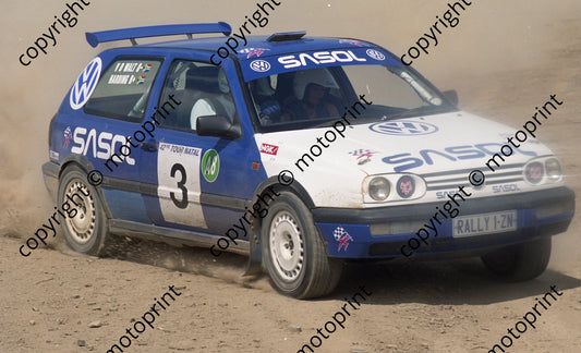 2000 Tour Natal Rally 3 Tjaart vd Walt Cindi Harding Golf (Watling Photo)  (1)