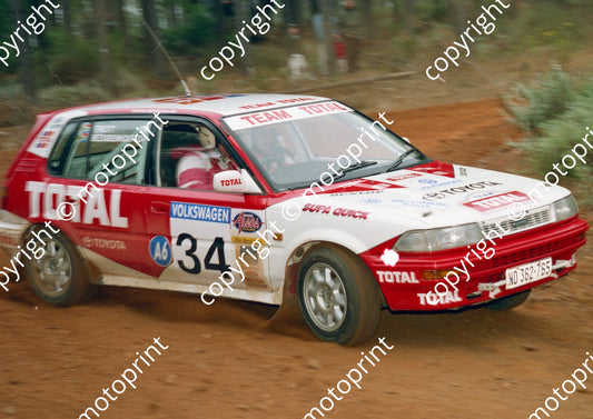 2000 VW Rally 34 Craig Trott Gerhard Bezuidenhout Toyota (Watling Photo) (2)