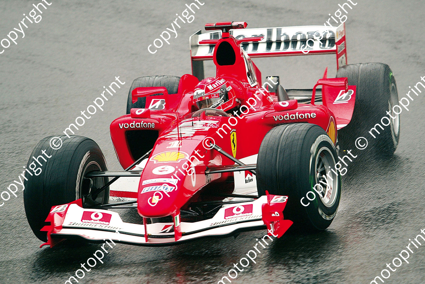 2004 Belgian GP Michael Schumacher Ferrari F2004  (2)