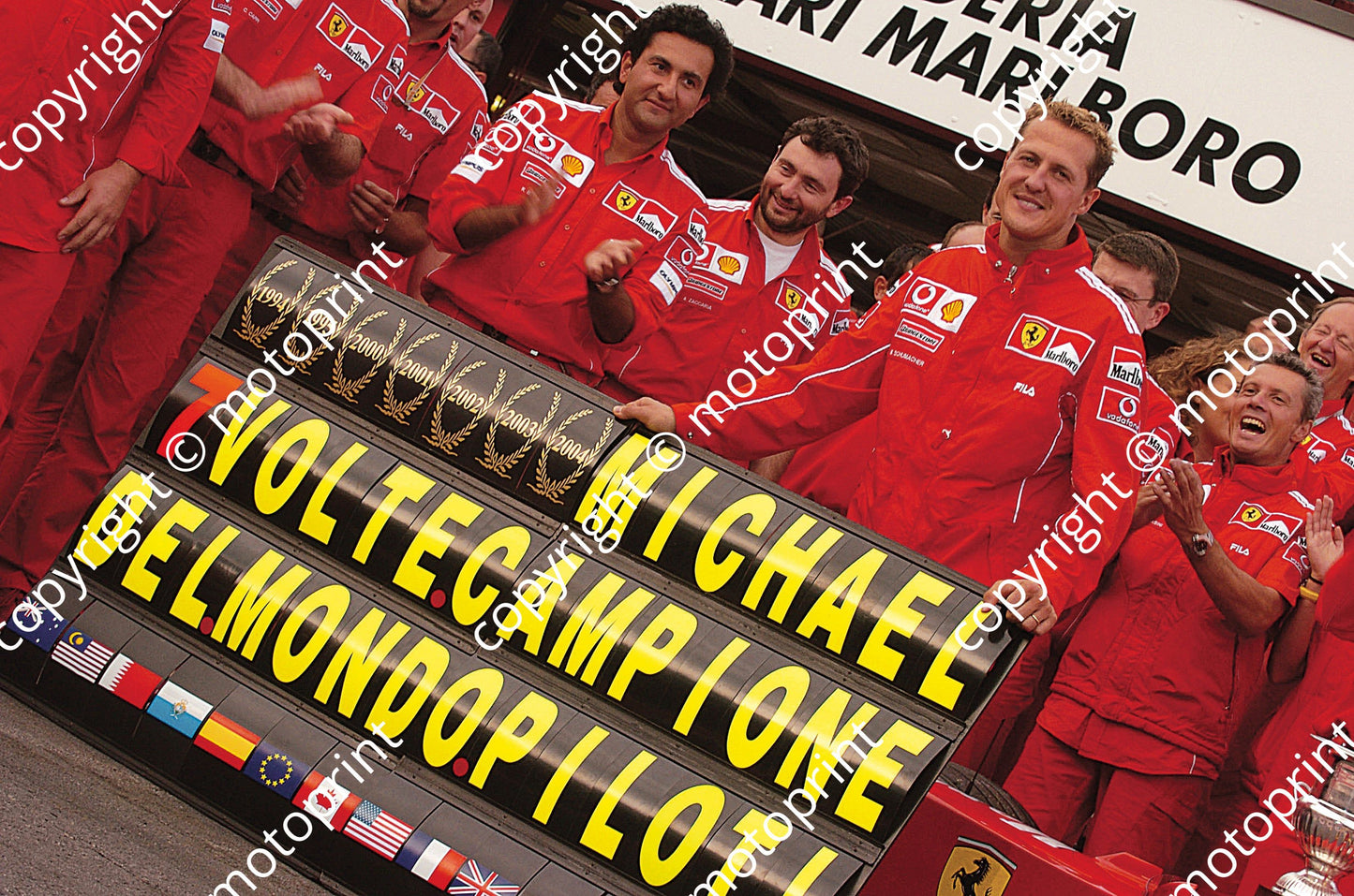 2004 Belgian GP Michael Schumacher Ferrari F2004  (3)