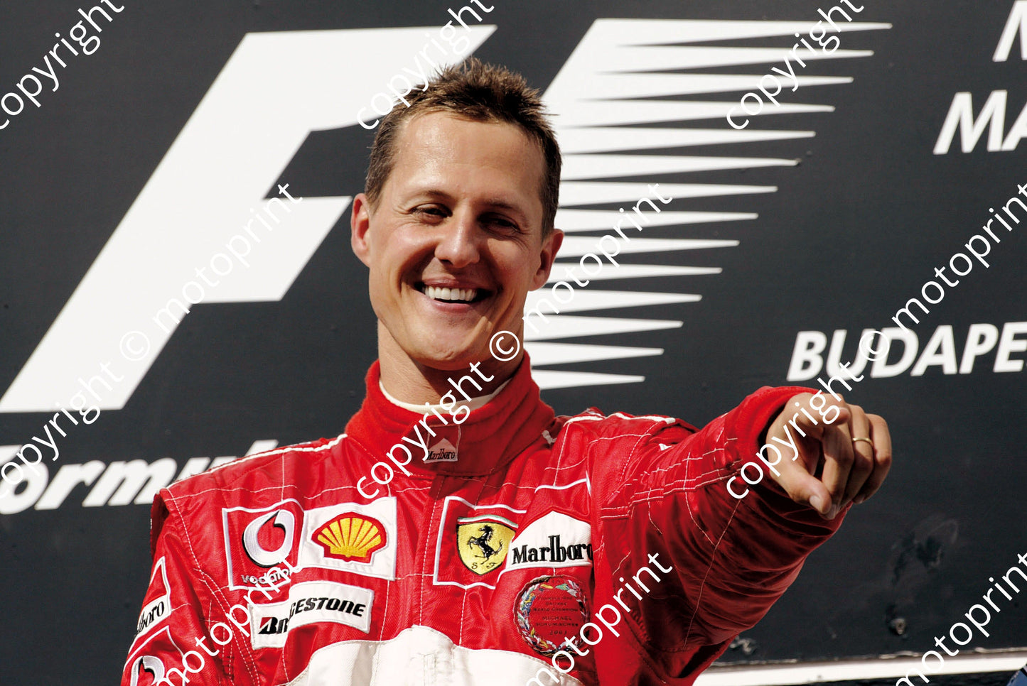 2004 Hungary GP Michael Schumacher Ferrari F2004  (2)
