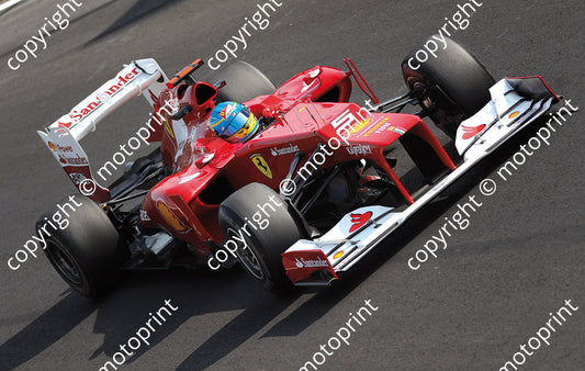 2012 Italian GP (Monza)  Fernando Alonso Ferrari  F2012  (3)