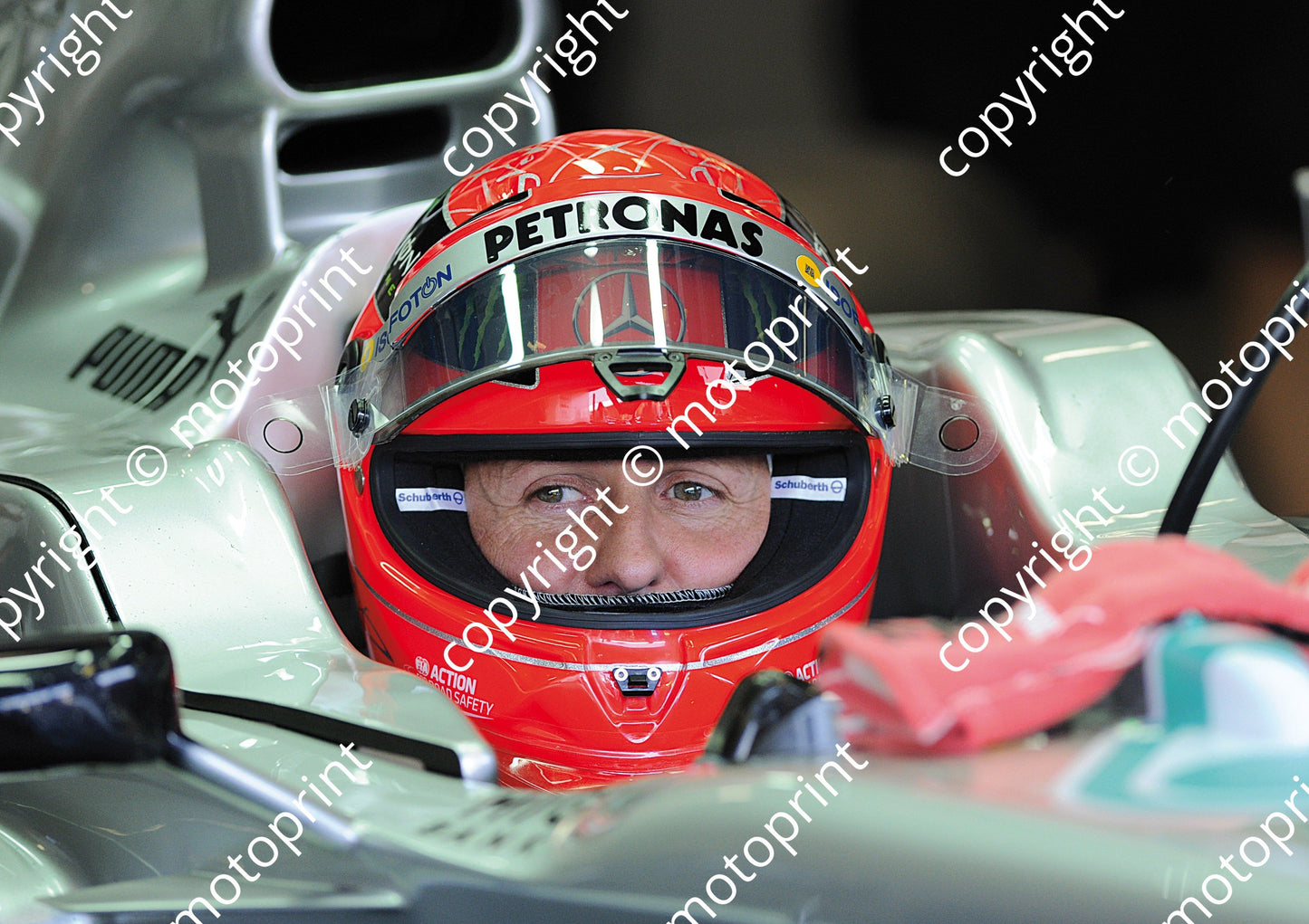 2012 Monaco GP  Michael Schumacher Mercedes F1 WO3 (courtesy Paolo D'Alessio) (5)