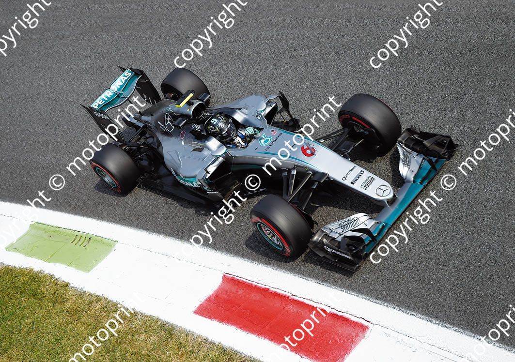 2016 6 Nico Rosberg Mercedes WO7 Italian GP (courtesy Paolo D'Alessio ...