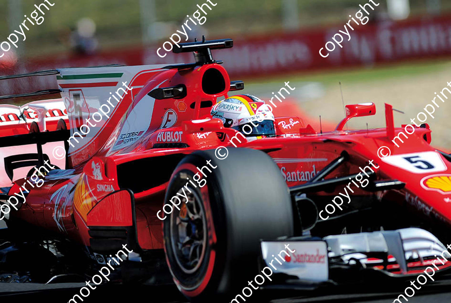 2017 GP Hungary 5 Sebastian Vettel Ferrari SF07H (Courtesy Paolo D'Alessio) 1 (55)