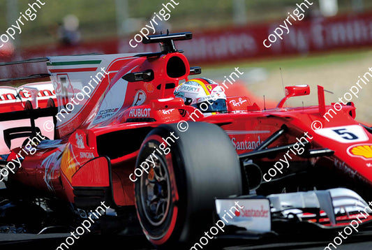 2017 GP Hungary 5 Sebastian Vettel Ferrari SF07H (Courtesy Paolo D'Alessio) 1 (55)