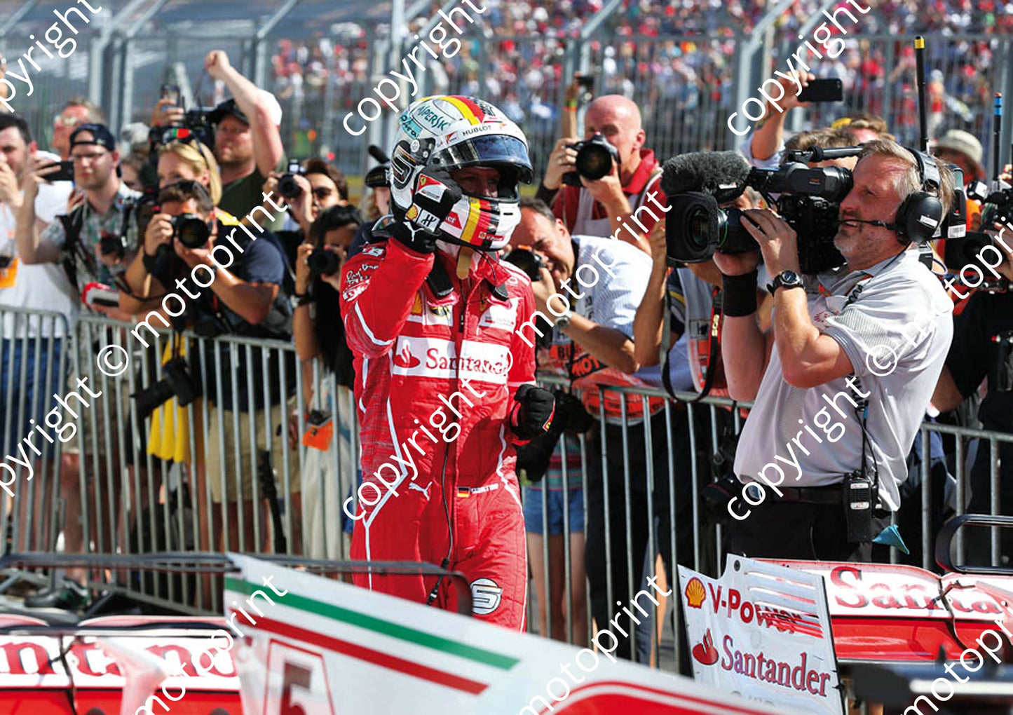 2017 GP Hungary 5 Sebastian Vettel Ferrari SF07H (Courtesy Paolo D'Alessio) 1 (56)
