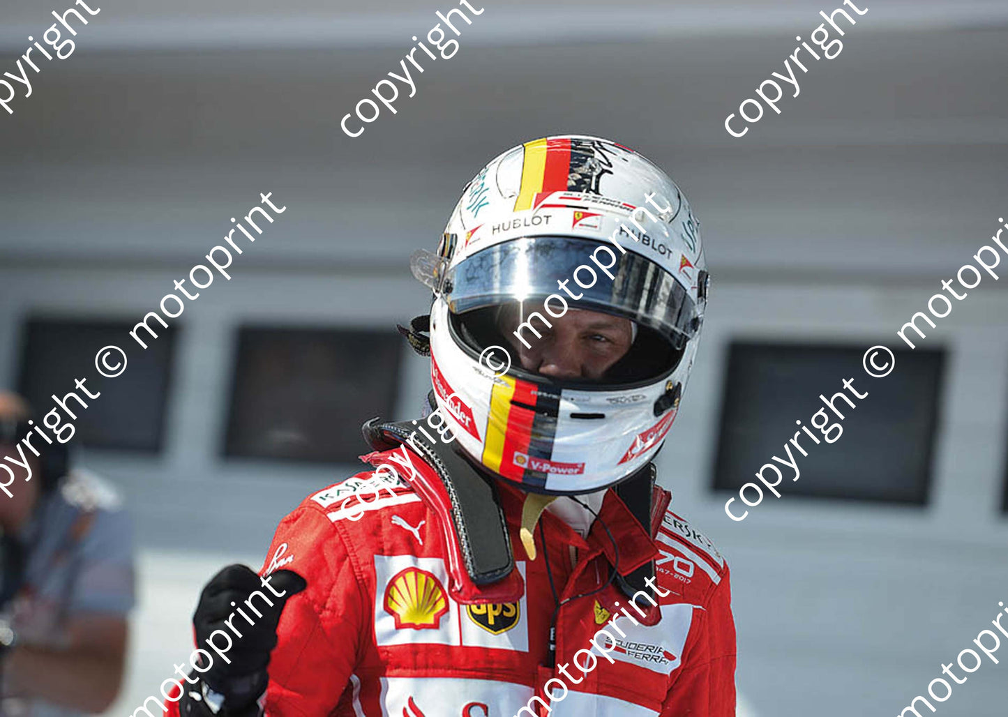 2017 GP Hungary 5 Sebastian Vettel Ferrari SF07H (Courtesy Paolo D'Alessio) 1 (57)