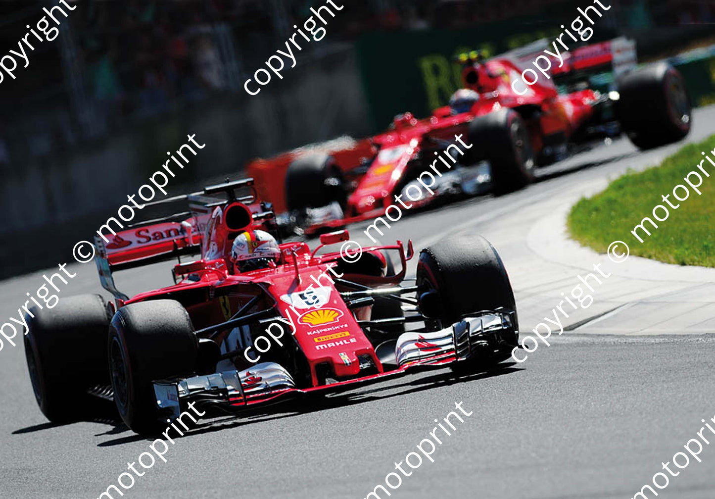2017 GP Hungary 5 Sebastian Vettel Ferrari SF07H (Courtesy Paolo D'Alessio) 1 (69)