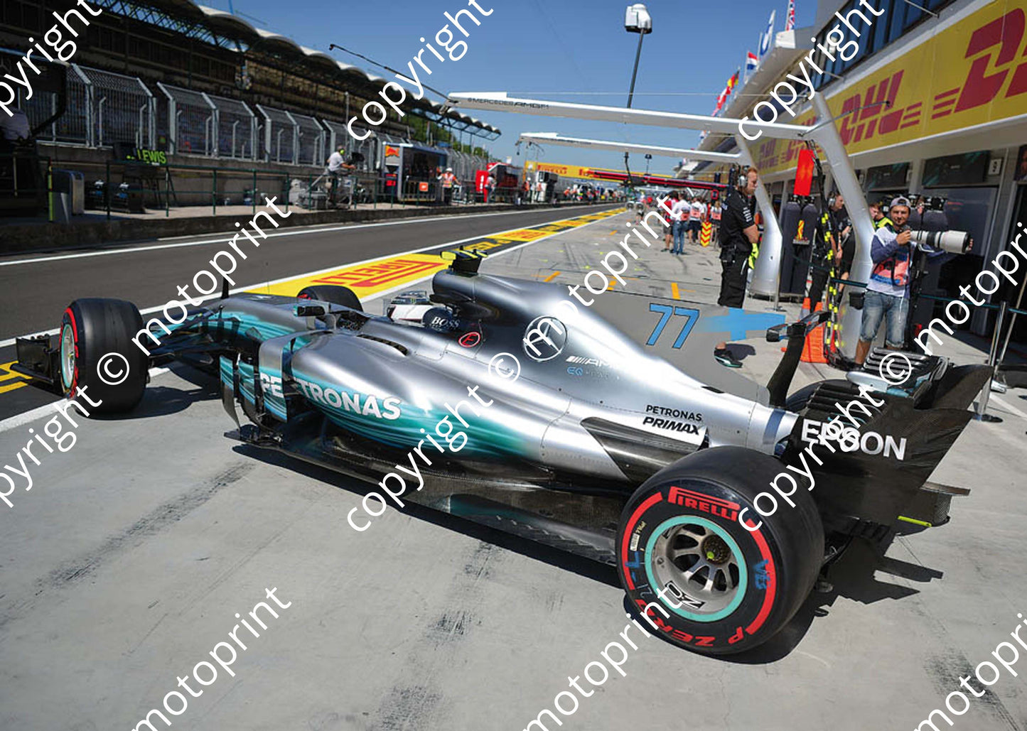 2017 GP Hungary 77 Valterri Bottas  Mercedes W08 (Courtesy Paolo D'Alessio) 1 (142)