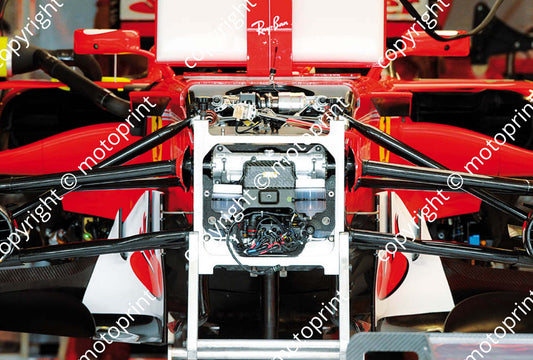 2017 GP Hungary 7 Raikkonen 5  Vettel Ferrari SF07H (Courtesy Paolo D'Alessio) 1 (51)