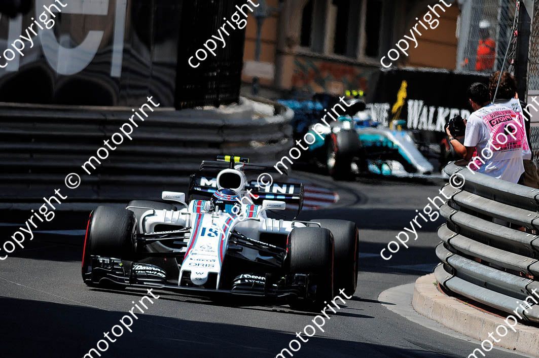 2017 Monaco GP 18 Lance Stroll Wlliams (recommended max print size A4 20x30 cm)(thanks Paolo D'Alessio) (119)