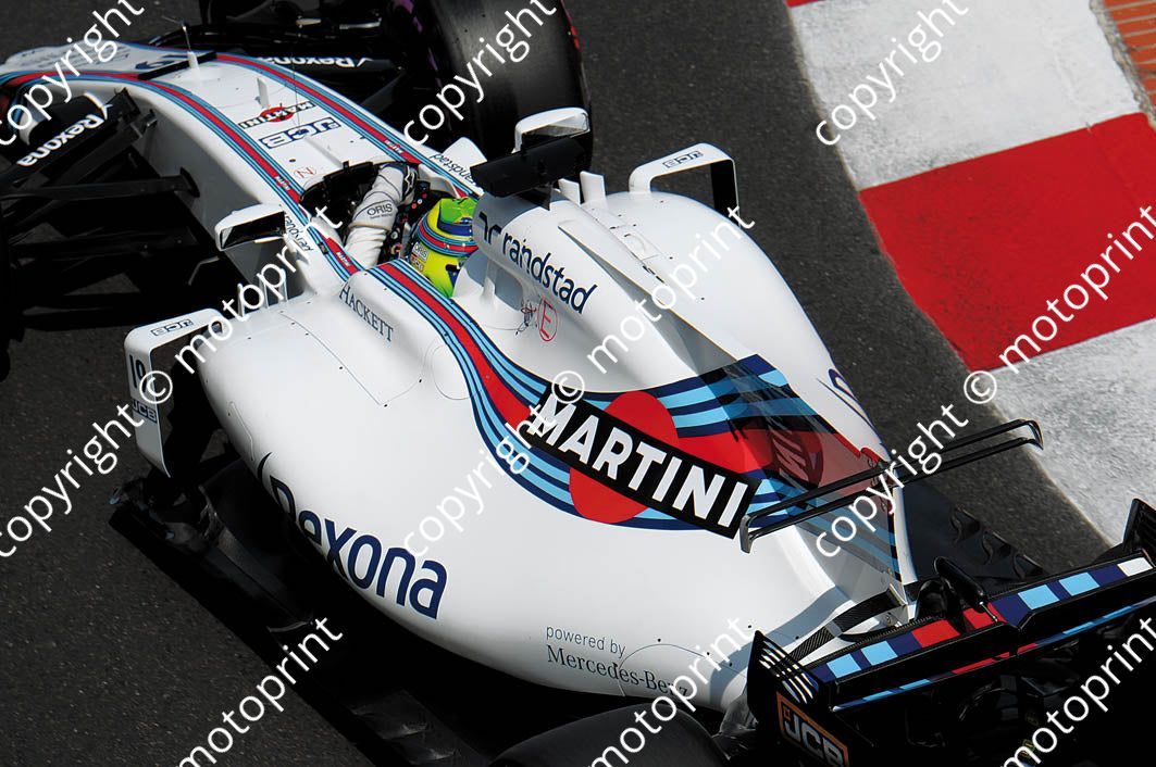 2017 Monaco GP 19 Felipe Massa Williams (recommended max print size A4 20x30 cm)(thanks Paolo D'Alessio) (54)