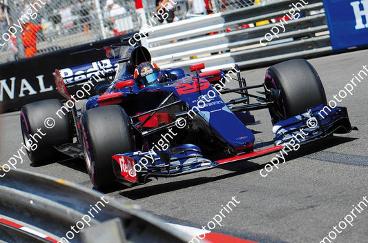 2017 Monaco GP 26 Daniil Kvyat Toro Rosso (recommended max print size A4 20x30 cm)(thanks Paolo D'Alessio) (110)