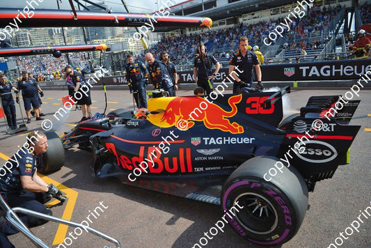 2017 Monaco GP 33 Max Verstappen Red Bull (recommended max print size A4 20x30 cm)(thanks Paolo D'Alessio) (48)