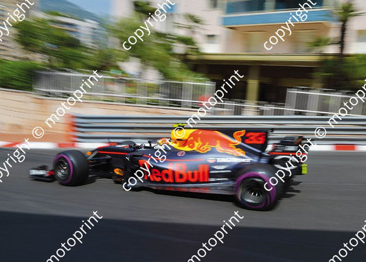 2017 Monaco GP 33 Max Verstappen Red Bull (recommended max print size A4 20x30 cm)(thanks Paolo D'Alessio) (50)