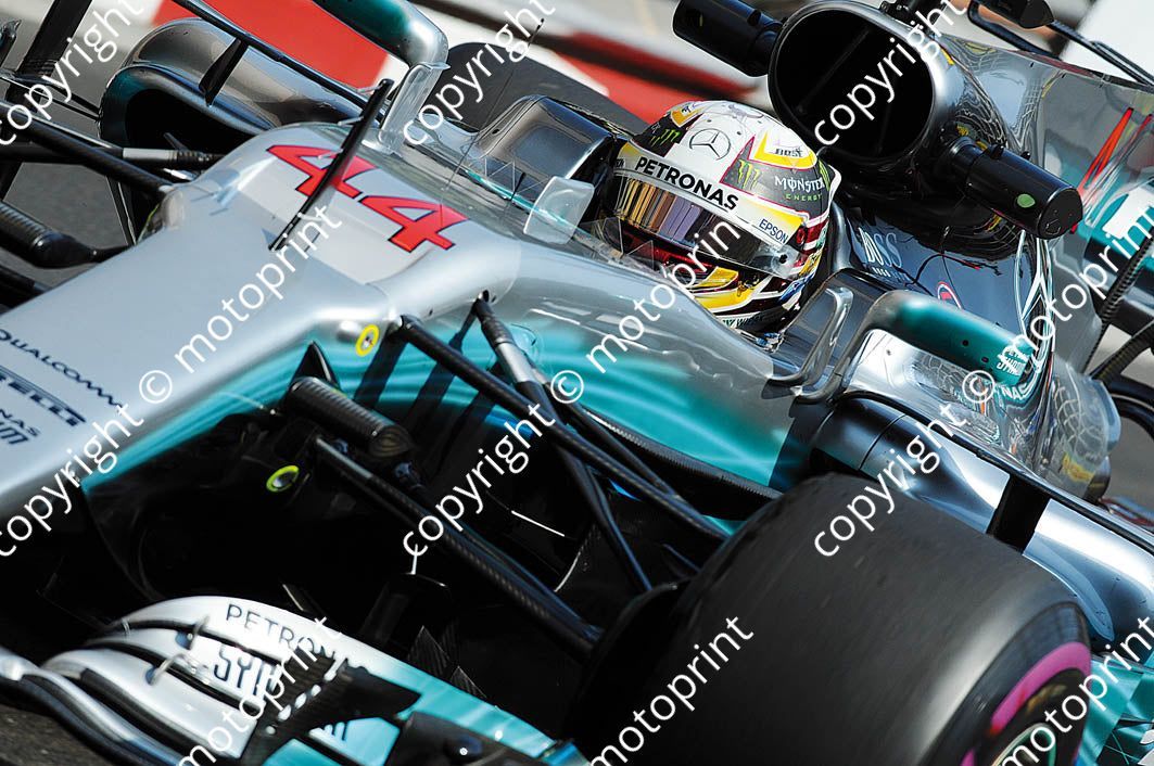 2017 Monaco GP 44 Lewis Hamilton Mercedes (recommended max print size A4 20x30 cm)(thanks Paolo D'Alessio) (10)