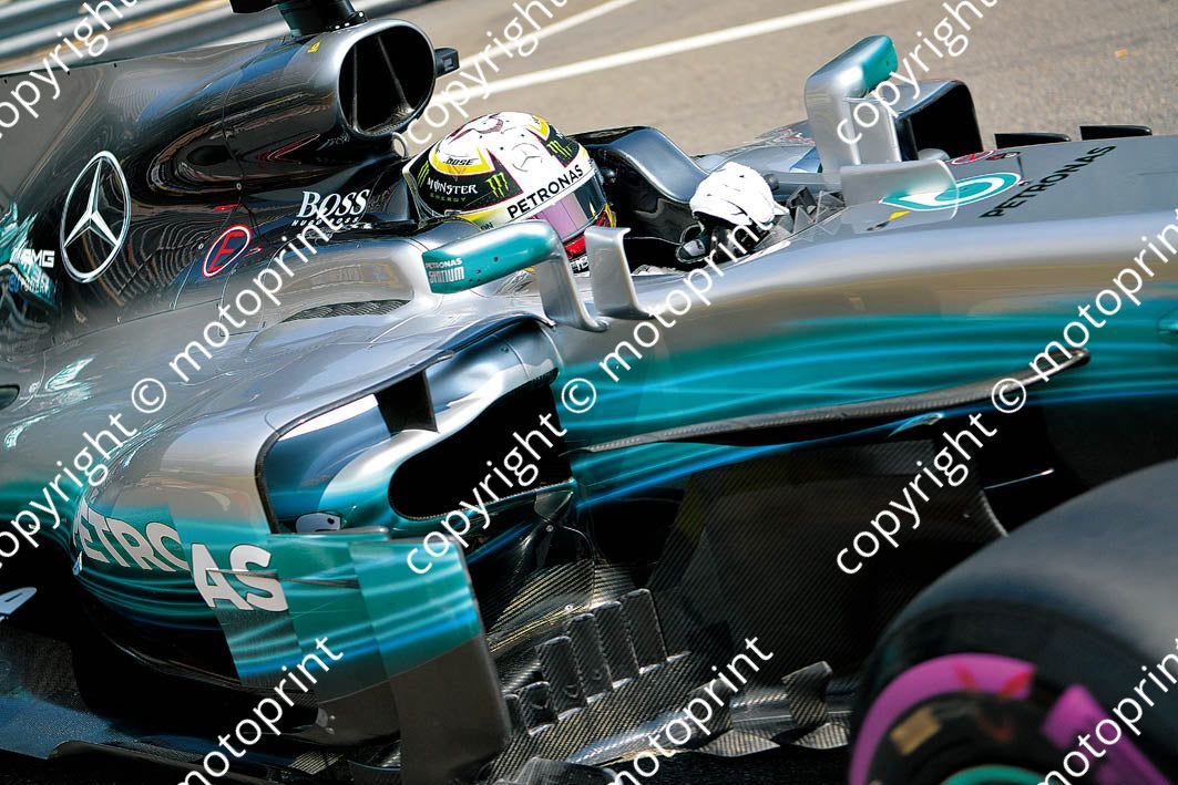2017 Monaco GP 44 Lewis Hamilton Mercedes (recommended max print size A4 20x30 cm)(thanks Paolo D'Alessio) (7)