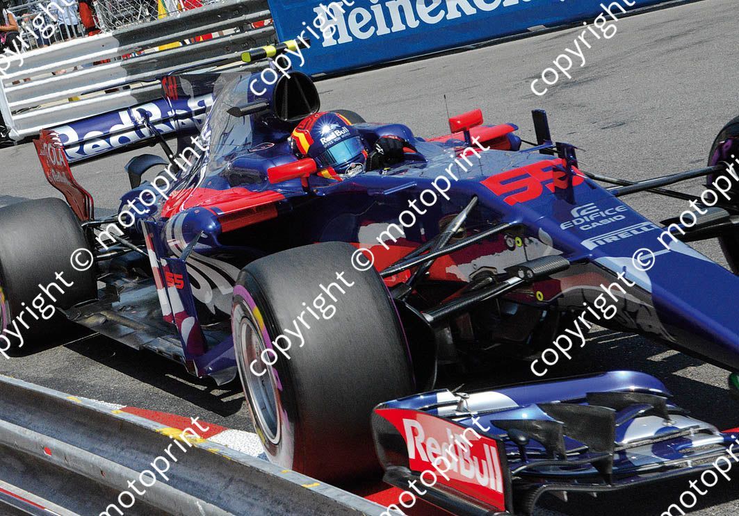2017 Monaco GP 55 Carlos Sainz Toro Rosso (recommended max print size A4 20x30 cm) (thanks Paolo D'Alessio) (83)
