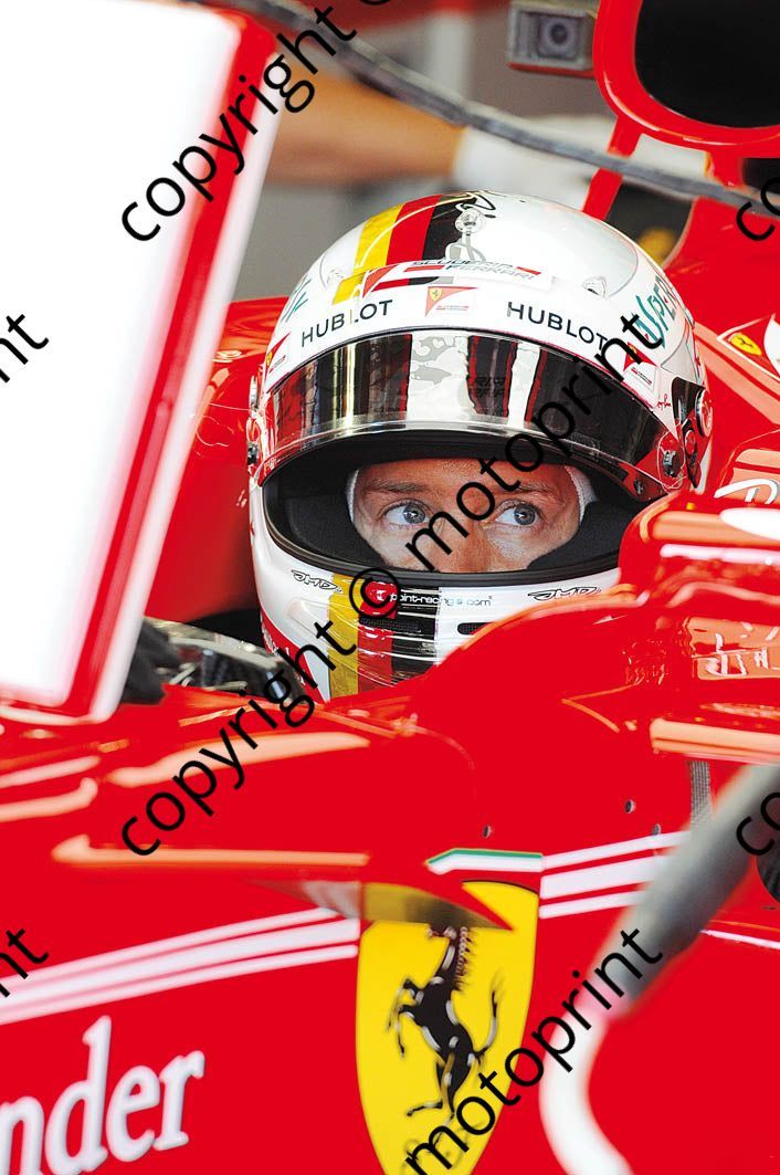 2017 Monaco GP 5 Sebastian Vettel Ferrari (recommended max print size A4 20x30 cm)(thanks Paolo D'Alessio) (48)