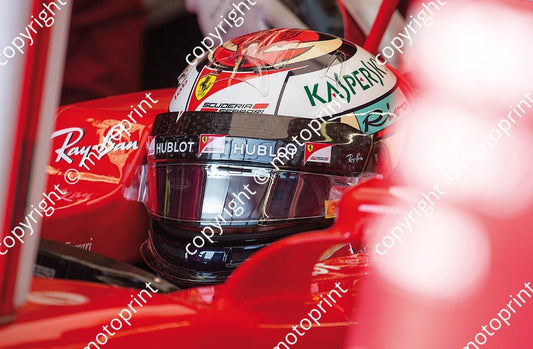 2017 Monaco GP 7 Kimi Raikkonen Ferrari  (recommended max print size A4 20x30 cm)(thanks Paolo D'Alessio) (36)