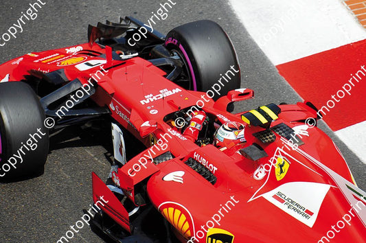 2017 Monaco GP 7 Kimi Raikkonen Ferrari  (recommended max print size A4 20x30 cm)(thanks Paolo D'Alessio) (39)
