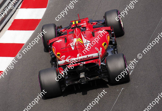 2017 Monaco GP 7 Kimi Raikkonen Ferrari  (recommended max print size A4 20x30 cm)(thanks Paolo D'Alessio) (41)
